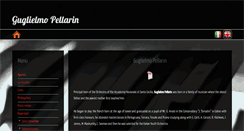 Desktop Screenshot of guglielmopellarin.com