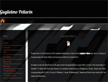 Tablet Screenshot of guglielmopellarin.com